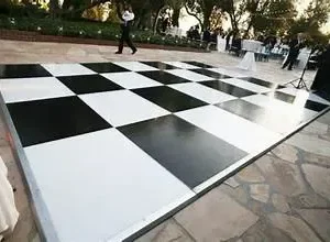 Dance Floor – Black / White
