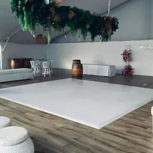 Dance Floor Indoor White