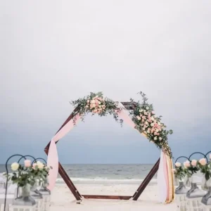 C. Wedding Hexagon Arch - Click on picture for more information