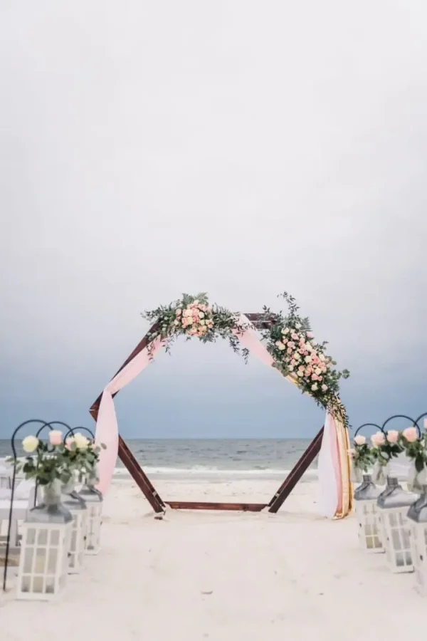C. Wedding Hexagon Arch - Click on picture for more information